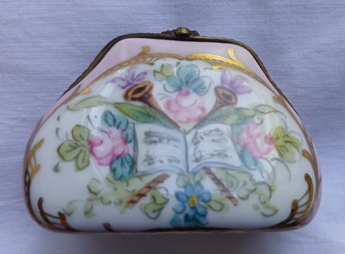 Pilulier porcelaine limoges - ,