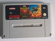 Jeu Snes super Nintendo Desert Strike NOE Hélico cartouche vintage jeux video