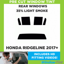 Pour Honda Ridgeline 2017 + Pré Coupe Vitre Teintée Arrière 35% Light Fumée Film