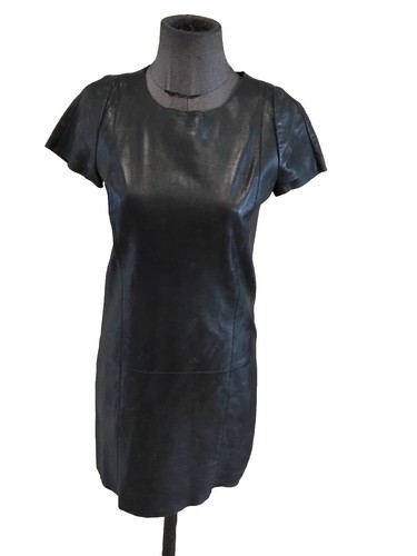Superbe robe cuir - robe, noir