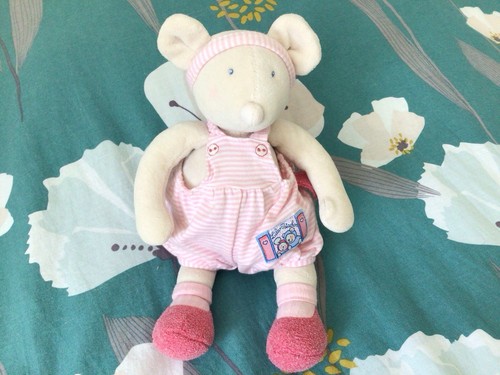 Doudou musical souris lila - doudou,