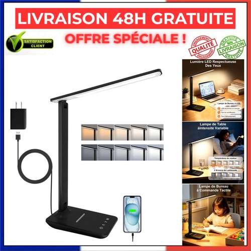 Lampe bureau led pliable - led,