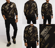 VERSACE JEANS COUTURE Pull Sweat Brushed Garantie Neuf S