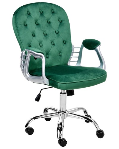 Chaise bureau velours - chaise, en