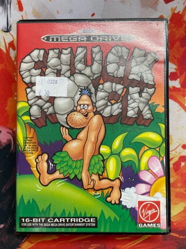 Chuck rock sega mega - chuck,