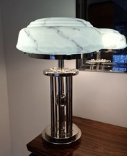 lampe art déco pâte de verre