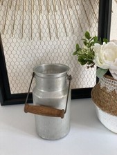 15⚜️ Old vintage aluminum can milk pot height 20 cm
