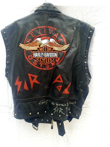 Gilet cuir biker sir pol - sir,