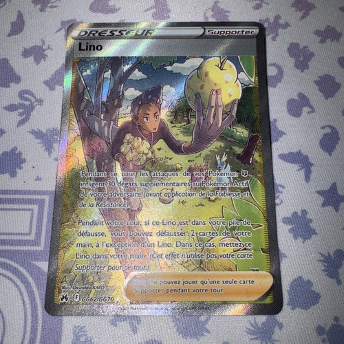 Lino gg62 holo pokemon eb12 - lino,