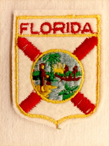 écusson florida floride - Écusson,