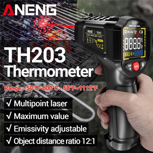 Thermomètre infrarouge laser - thermomètre,