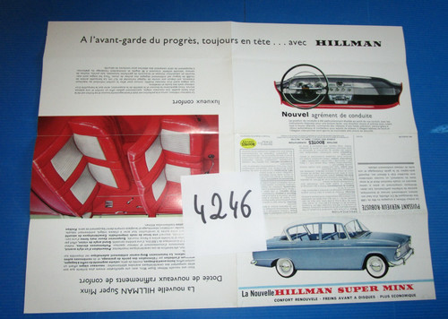 4246 hillman super - n°4246,