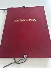 PORTFOLIO "AUTO-PSY, RENAULT