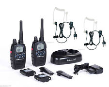 TALKIE WALKIE MIDLAND G7 PRO MODÈLE 2015 + 2 KIT BODYGUARD  + CHARGEUR 25KM PMR 