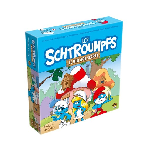 Les schtroumpfs village - les,