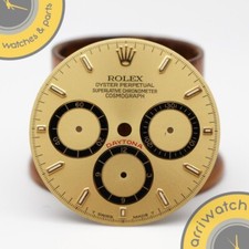 Rolex DAYTONA Zenith 16523 16528 VÉRITABLE cadran 4 lignes rare pour « L séri...