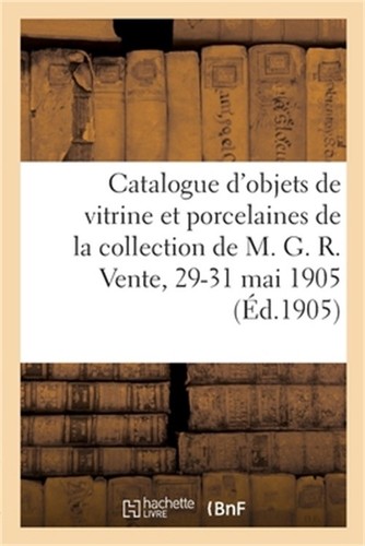 Catalogue objets vitrine - de,