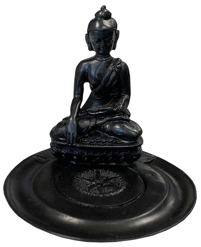 Porte encens bouddha brûle