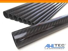 Brillant Carbone Tuyau Ø 10mm