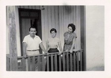 OLD GUIANA PHOTO ~1950 THE BRAZILIAN DOCTOR OF OYAPOCK AND HIS WIFE