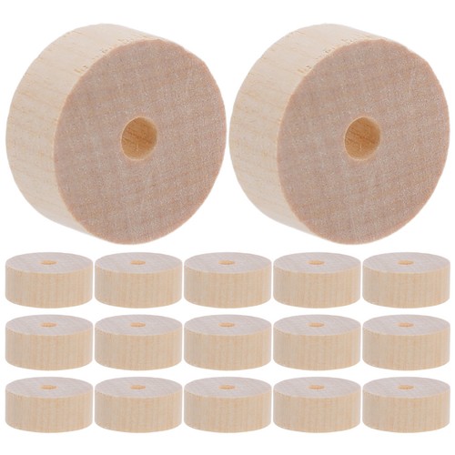 Roues bois brut - 50, pour