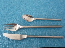 AIR FRANCE CONCORDE AIRPLANE BOUILLET BOURDELLE CEI CUTLERY SET FORK KNIFE SPOON