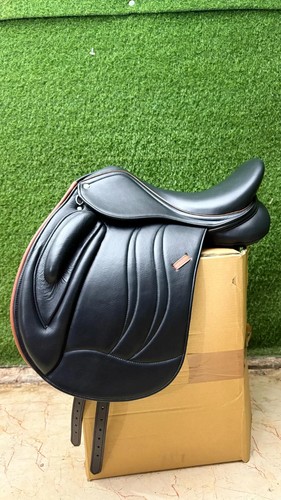 Selle dressage cuir noir - dressage, en