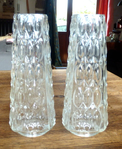 Paire tulipes globes en - globes,