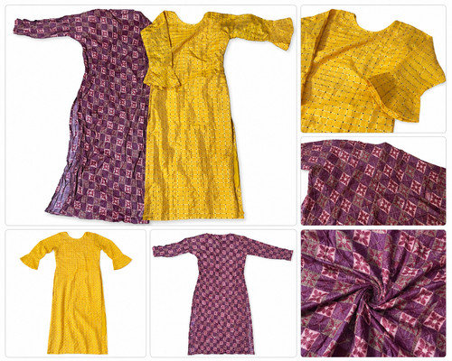 Lot ethnique vintage - kurti, 2