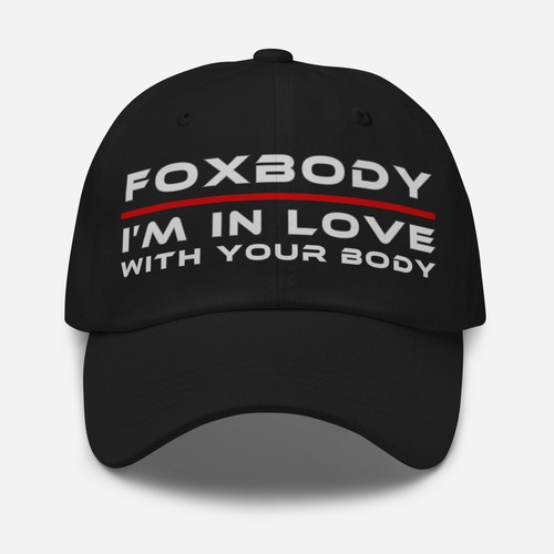 Premium dad hat for - hat, foxbody