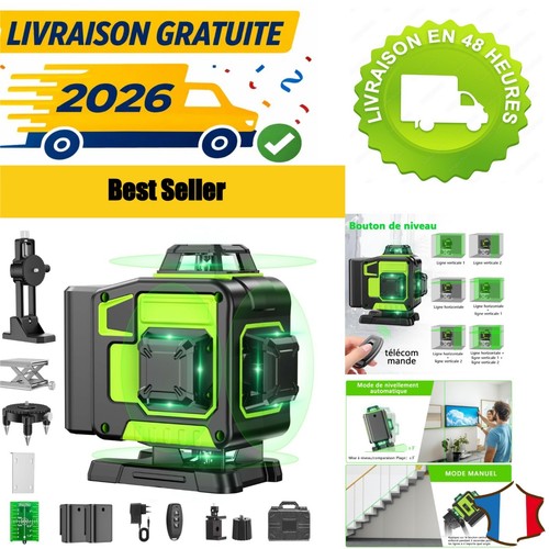 Niveau laser vert - , 4d