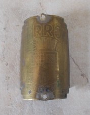 Ancienne plaque vélo France