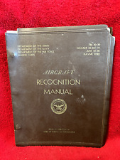 DIRECTION OF CHIEF OF BUREAU OF AERONAUTICS AIRCRAFT RECOGNITION MANUAL 1959
