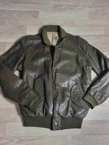 Blouson cuir vintage - blouson,