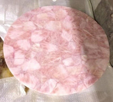 Table En Quartz Rose De 18" -