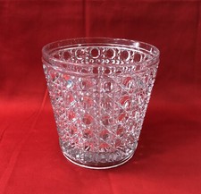 Crystal ice cream cooler / bucket signed BACCARAT model DIAMONDS GEMSTONES