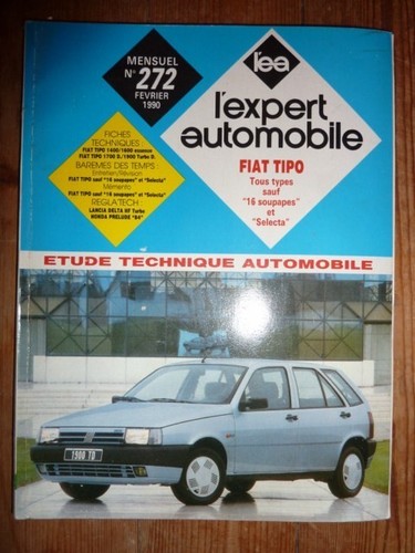 Tipo revue technique - tipo, fiat