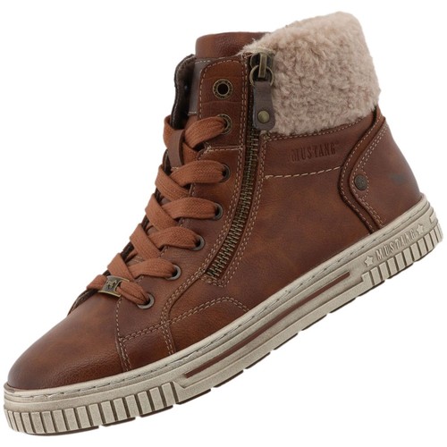 Baskets montantes mustang pour - baskets,