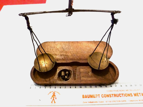 Ancienne balance - balance, de