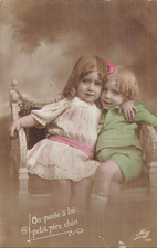 CP LITTLE GIRL BOY ARMCHAIR - 16788