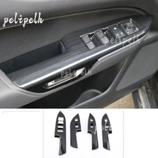 For Lexus NX250 450h 350 2022-24 Black Wood Window Lift Panel Switch Cover Trim