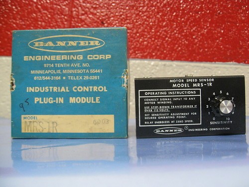 Mrs sensor amplifier banner - mrs-1r,
