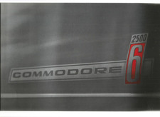 CATALOGUE OPEL - OPEL COMMODORE