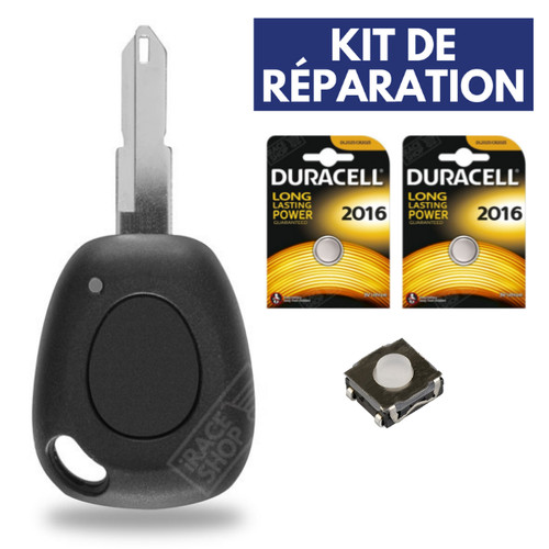 Kit boitier clé plip - ➜boitier, coque