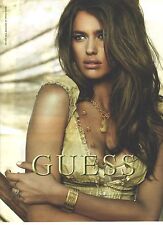 2009 ADVERTISING GUESS jewelry watches