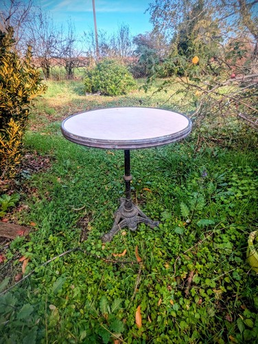 Table bistrot pied - table,
