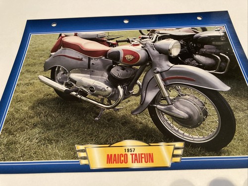Maïco 400 taifun 1957 - 1957, fiche