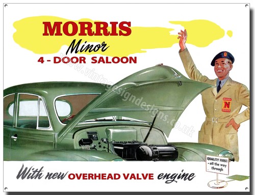 Morris minor door saloon - 4-door,
