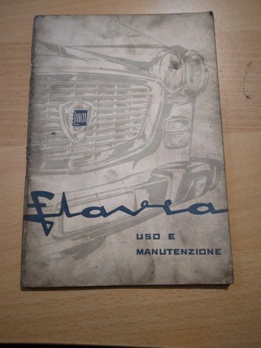 Lancia flavia 815 manuel - flavia, 815,00