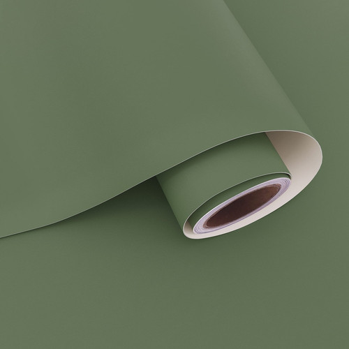 Papier peint vert - peint, vintage